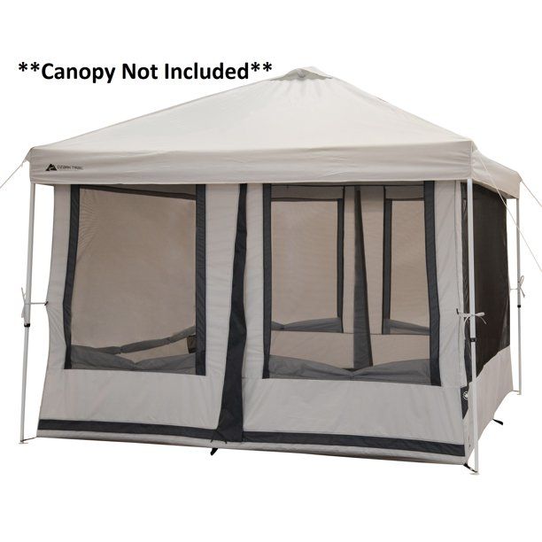 Ozark Trail 7-Person 2-in-1 Screen House Connect Tent with 2 Doors .