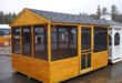 Tiny house with screen porch: Guest house? Description from .
