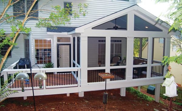 Landscapes - a Lincoln Landscaping Company | Screened Porches .