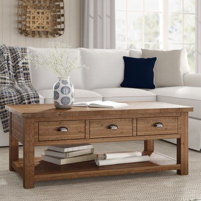 Birch Lane™ Seneca Coffee Table with Storage | Living room .