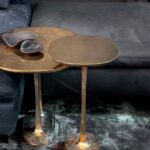 Prize-winning brass mushroom side tables | by Henge 07 | Italian .