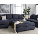 Sierra Down III Chenille Modular 3 Piece 157" Sectional With Right .