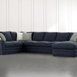 Prestige FoamChenille II 3 Piece 159" Sectional With Right Arm .