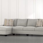 Sierra Foam IV Chenille Modular 2 Piece 124" Sectional With Left .