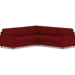 PB Comfort Square Arm Upholstered 3-Piece L-Sectional | Corner .