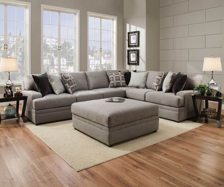 Le Chateau 8561 Simmons Beautyrest Sectional Sofa | Living room .