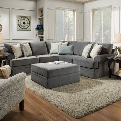 Darby Home Co Dorothy Sectional by Simmons Upholstery | Living .