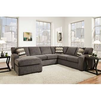Stricker Sectional | Sectional sofa, Living room designs .