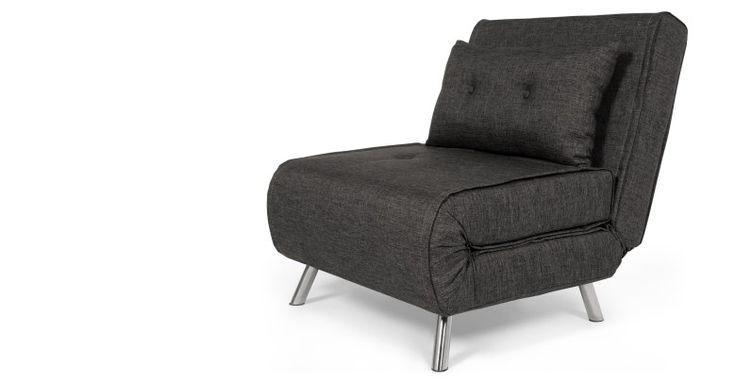 Haru Single Sofa Bed, Cygnet Grey | MADE.com | Single sofa bed .