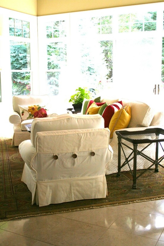 Chair Slipcovers and Slipcovers for Sofas - Cool Design Elements .