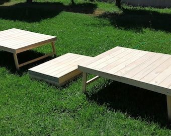 Simple Picnic Table Plans 2x4 Outdoor Furniture DIY Easy to - Etsy .