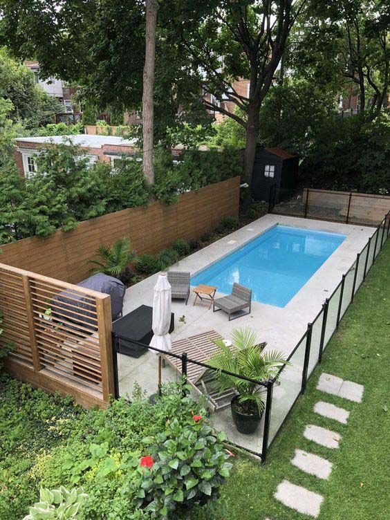 2020's Top 10 Small Inground Pool Ideas | Backyard pool designs .