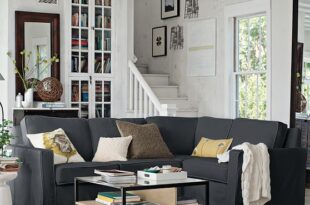 Henry Slipcovered Sectional | west elm | Small sectional sofa .