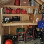 How to Build Shed Storage Shelves | Storage shed organization .