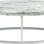 Smart Round Marble Top Coffee Table + Reviews | CB2 | Marble top .