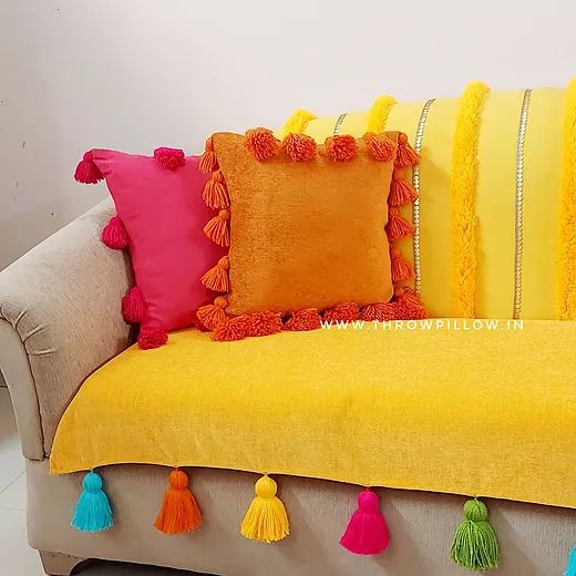 Couch Cover, Tassel Throws, Sofa Cover | Sofa throw cover, Couch .