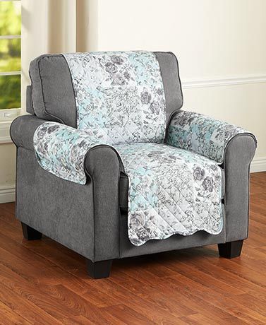 Floral Quilted Furniture Covers | Furniture covers slipcovers .