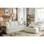 Furniture Brenalee Performance Fabric Slipcover Sofa Collection .