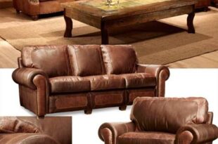 southwestern leather furniture sofa chair ottoman | Western .