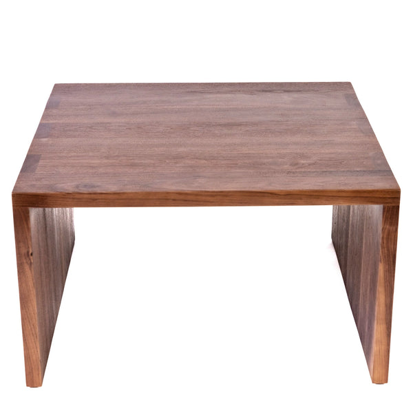 Waterfall Square Cocktail Table - With Shelf – Olive & Wo
