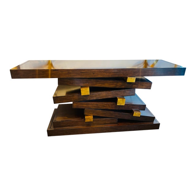 Late 20th Century Rue Royal Modern Console Table in the Style of .
