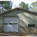 Metal garage. See more pictures garages and workshops by visiting .