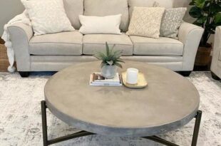 Stratus Round Coffee Table | Coffee table, Coffee table living .