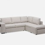 Structube Tomar Sectional Sofa Bed With Storage in Beige | Sofa .