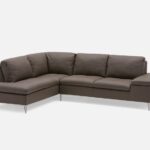 Structube Grey Left-Facing Sectional Sofa | Andrew | Sectional .