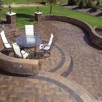 Paver Designs: Brick, Marble, Travertine | Concrete patio designs .