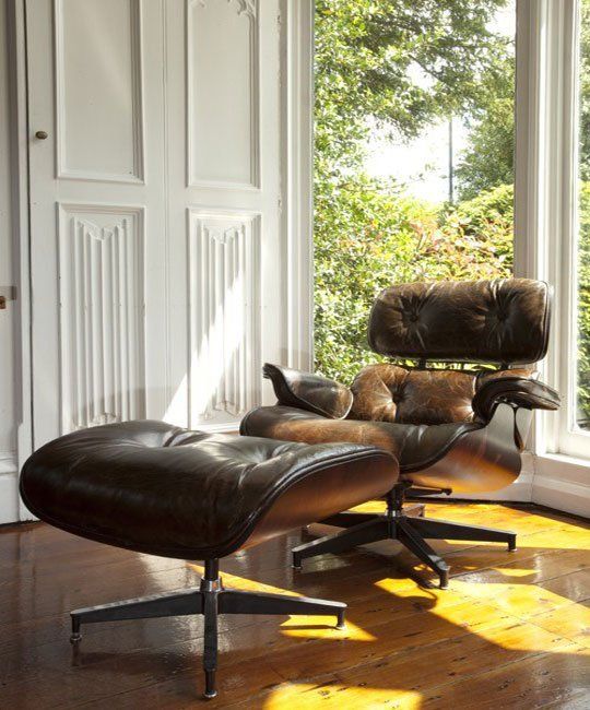 Pros & Cons: Faux Leather Furniture | Vintage leather sofa, Eames .