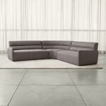 Sydney 3-piece Curved Sectional | Living room furniture layout .