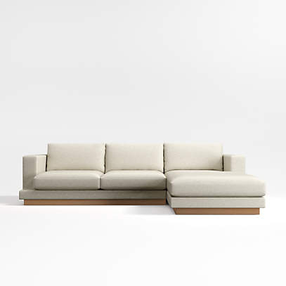 Tidal 2-Piece Sectional Sofa with Right-Arm Chaise + Reviews .