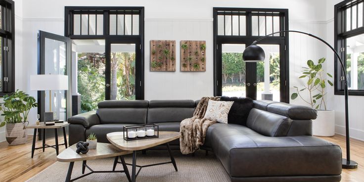 Transitional Living Room with Kristen Sofa | Living Space .