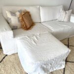 Linen Couch Cover Natural Sofa Slipcover Made of 100% - Etsy .