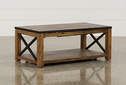 Tillman Lift-Top Coffee Table With Wheels | Living Spac