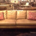 Leather sofa. MSRP $6885.95. Closeout priced at $2799.95 at Mathis .