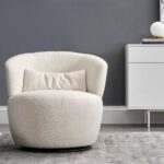 Amber Swivel Chair | Castlery | Accent chairs for living room .