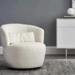 Amber Swivel Chair | Castlery | Elegant chair, Swivel chair, Furnitu
