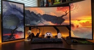 Dual Vertical Monitor Setup with Middle Ultrawide | Remote Setups .