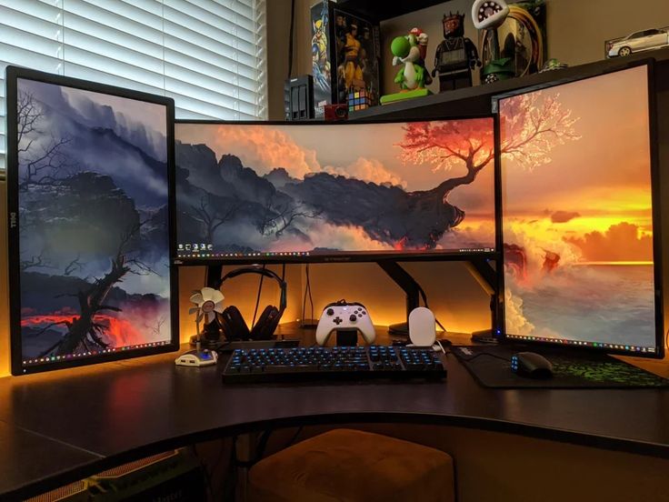 Dual Vertical Monitor Setup with Middle Ultrawide | Remote Setups .