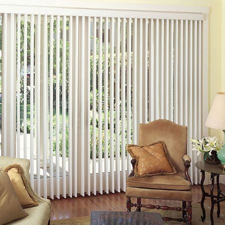 PVC Vertical Blinds | Vertical blinds, Living room blinds, Fabric .