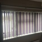 Using two colours on a vertical blind. | Blinds, Vertical window .