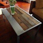 Handmade Rustic Reclaimed Wood & Steel Coffee Table Vintage - Etsy .
