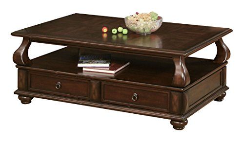 ACME Amado Coffee Table - - Walnut in 2023 | Coffee table with .