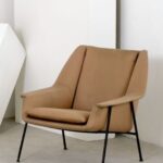 Walter Knoll; Enameled Metal Lounge Chair for Cassina, 1950s .