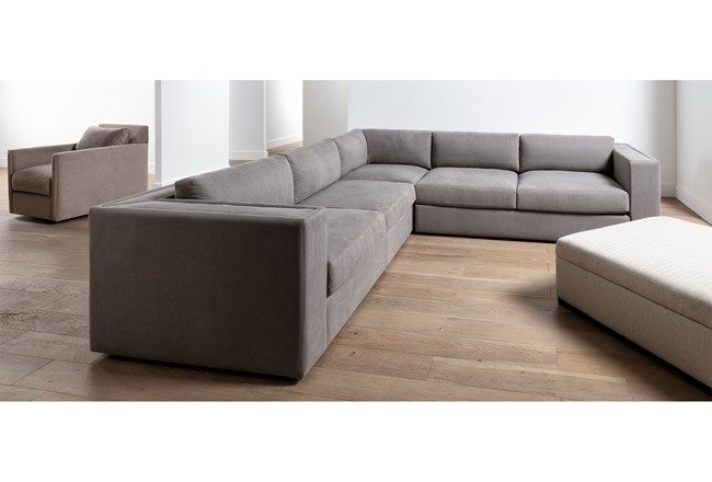 Whitley 3 Piece 126" Sectional By Nate Berkus + Jeremiah Brent .