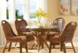 Indoor Rattan and Wicker Dining Sets Furniture - American Rattan .