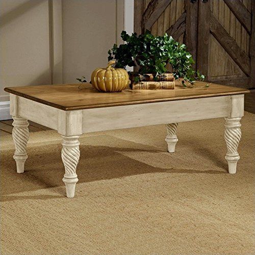 Hillsdale Furniture Hillsdale Wilshire, Antique White Coffee Table .