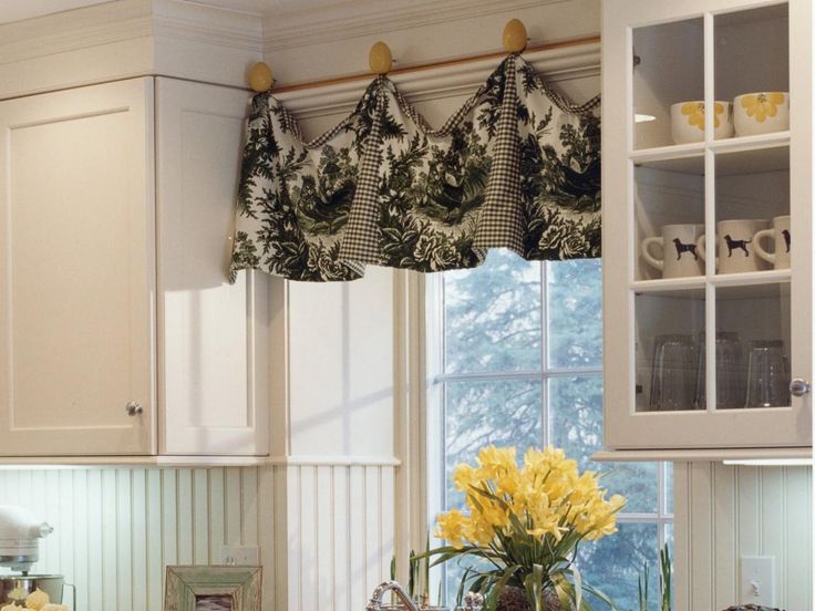 DIY Kitchen Window Treatments | Modern kitchen curtains, Kitchen .